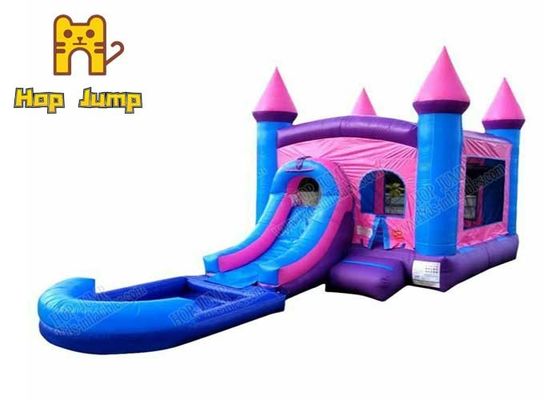 HOP JUMP Eğlence Parkı Şişme Bouncer Combo 9*4m Anti UV