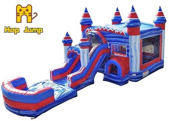 Açık Parti EN14960 için Kids Castle Combo Sıçrama Evi