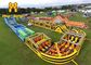 Fun City Şişme Oyun Alanı Bouncy Castle Oyun Alanı Üçlü Dikişli