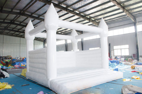 PVC Tente Vinil Şişme Sıçrama Ev Düğün Açık için 15ft Beyaz Sıçrama