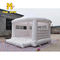 15ft 0.55mm PVC Gazebo Beyaz Sıçrama Ev Şişme Kale Düğün