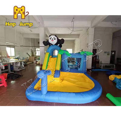 Naylon Şişme Bouncer Slide Combo Çocuk Bouncer Castle Combo Slide ile