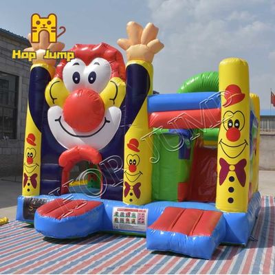 Palyaço Çocuk Şişme Sıçrama Evi Ticari Sınıf Pvc Malzeme